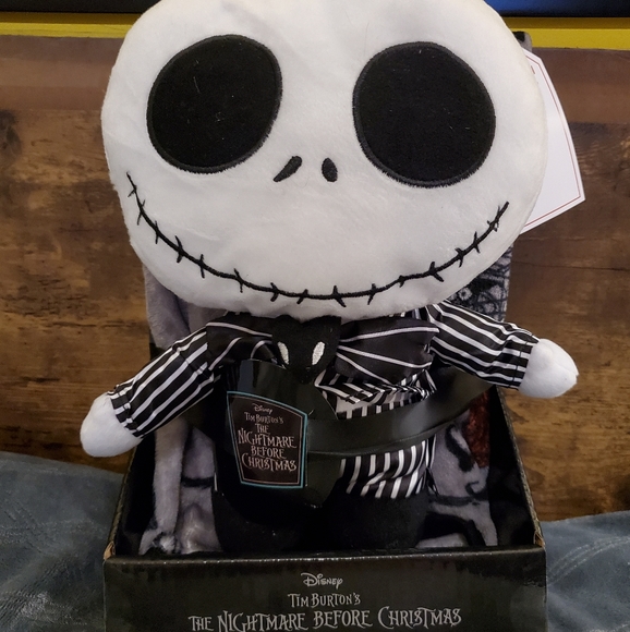 Disney Holiday The Nightmare Before Christmas Character Pillow And